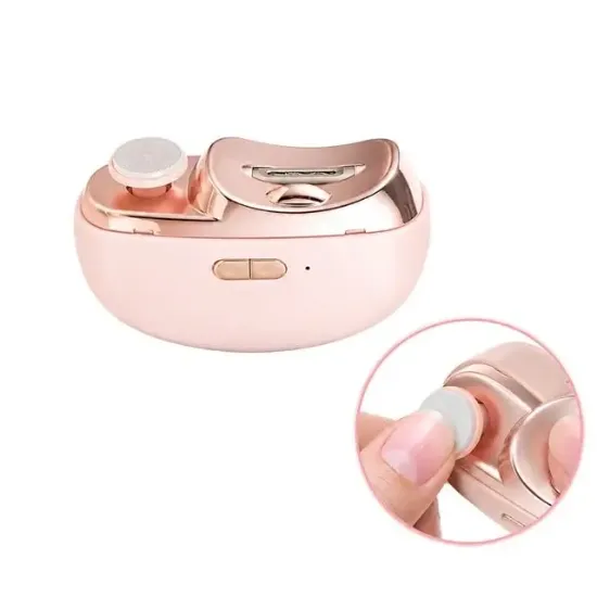 Sunup SN-38944 Şarjlı Tırnak Bakım Törpüleme Cihazı Pembe Rose Gold resmi