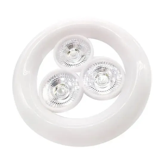 Powermaster Beyaz E27 Duy 36 Watt 3\'lü Ufo Led Lamba KK-901 resmi