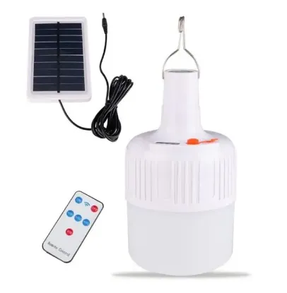 Powermaster MX-V51 Solar Panelli Şarjlı Uzaktan Kumandalı Acil Durum Kamp Lambası resmi