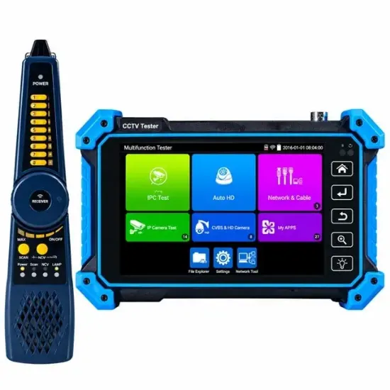 Novacom NVC-IPC5100C Plus V2 Dokunmatik 5.4'' Ips Ekran IP-TVI-CVI-AHD Kamera Test Cihazı resmi