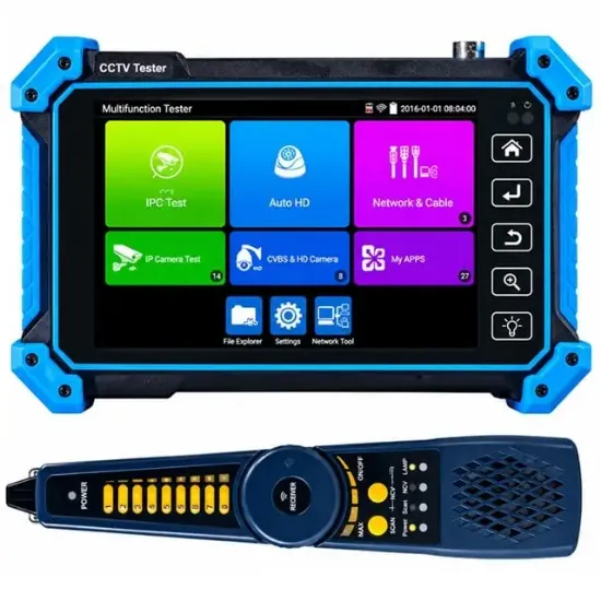Novacom NVC-IPC5100C Plus V2 Dokunmatik 5.4'' Ips Ekran IP-TVI-CVI-AHD Kamera Test Cihazı resmi