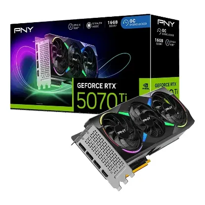 PNY RTX 5070 Ti EPİC-X ARGB OC 16GB GDDR7 256Bit (VCG5070T16TFXXPB1-O) Ekran Kartı resmi