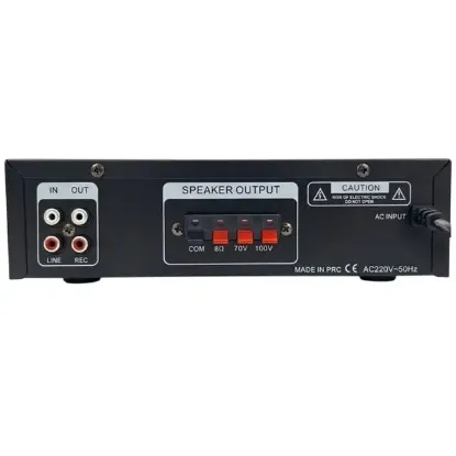 Westa WM-560U Hat Trafolu USB - SD - Bluetooth Destekli Mini Mixer Amfi resmi