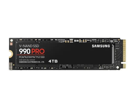 4TB SAMSUNG 990 PRO M.2 NVMe MZ-V9P4T0BW (Resmi Distribütör Garantili) resmi