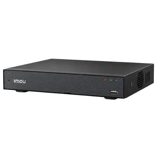 IMOU N110-4P 10 Kanal 4 PoE Girişli H.265 4K Ultra HD NVR Kayıt Cihazı Dahili Mikrofon Hoparlör resmi