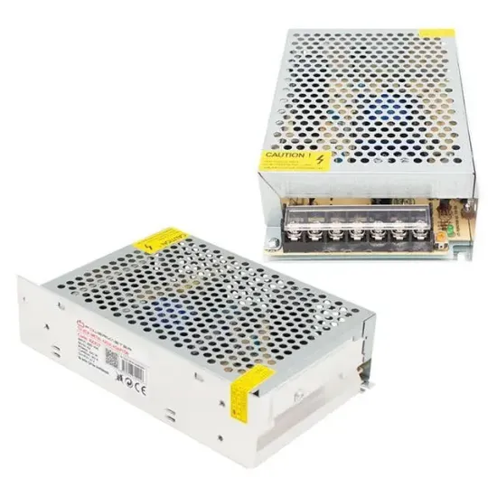 Powermaster PM-16007 5 Volt - 20 Amper - 100 Watt Kalın Metal Kasa Adaptör (P10 Paneller İçin) resmi