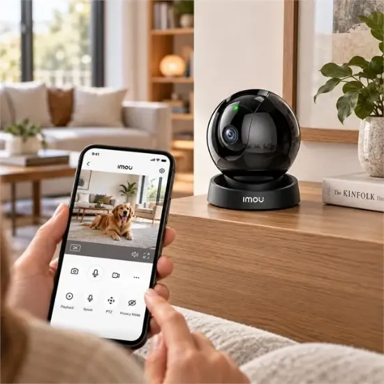 Imou IPC-S2DP-5R1S Rex 3D-R1 Akıllı Takip İki Yönlü Konuşma Gece Görüşlü 5MP Wİ-Fİ Kamera resmi