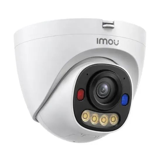 IMOU IPC-PS8DP-3V0 Turret PS8D PoE 2.8mm Lens Dahili Mikrofon Renkli Gece Görüş 3MP Dome Kamera resmi