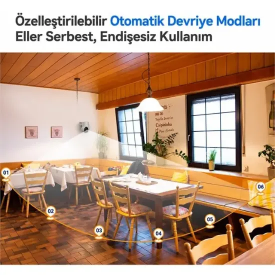 Imou IPC-PS2MP-8X0 Ranger PS2M Poe 2.8mm Lens İki Yönlü Ses Renkli Gece Görüş 4K 8mp Bullet Kamera resmi