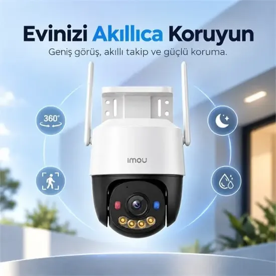 Imou IPC-K7FP-5V0W Cruiser SC Dış Mekan 5MP Wifi Pt Kamera resmi