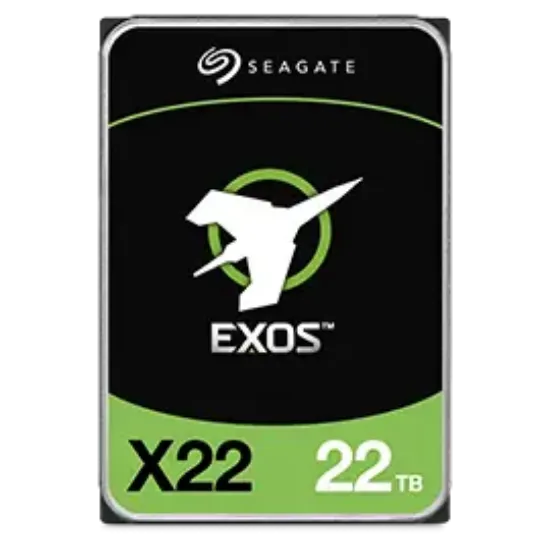 22TB SEAGATE EXOS 7200 512M ST22000NM001E resmi