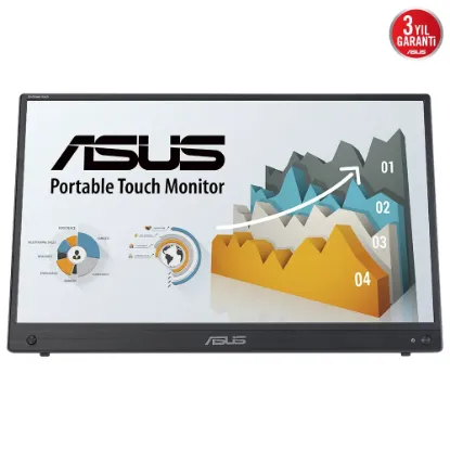 16 ASUS ZENSCREEN TOUCH MB16AMTR 5MS 60HZ FHD IPS TAŞINABİLİR DOKUNMATİK resmi
