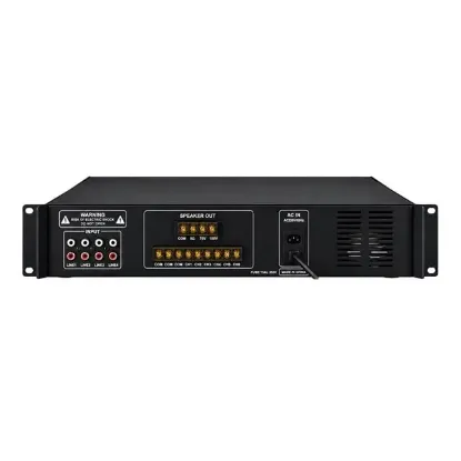 Westa WM-2500U 500 Watt 100V-70V-8 Ohm USB-SD-BT 6 Bölgeli Trafolu Mixer Amfi resmi