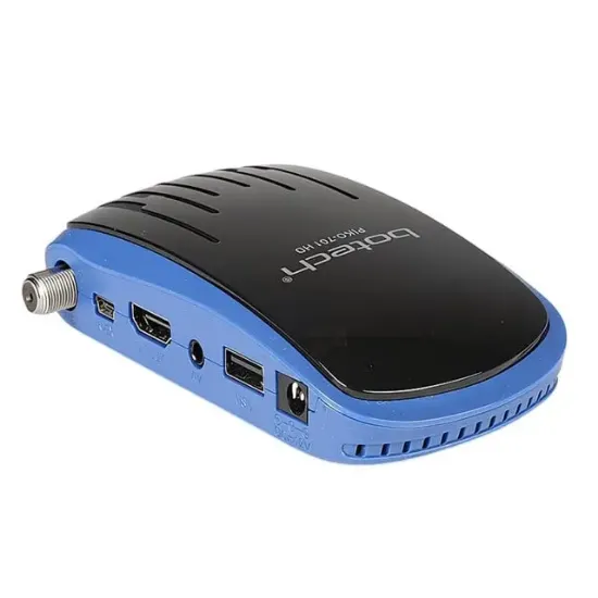 Botech PIKO701 HD Cihaz Üzerinden Dısplay tuşlu Model Tkgs'li Mını HD Uydu Alıcısı (TRT Bandrollü) resmi