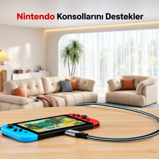 UNITEK USB-C TO ETHERNET KABLO 3M (C18148AGY01-3M) resmi