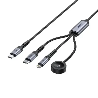 UNITEK USB-C 3' U 1 ARADA 100 W HIZLI SARJ KABLOSU 1.2M (C14180AGY01-1.2M) resmi