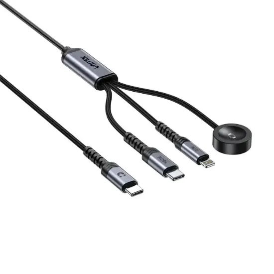 UNITEK USB-C 3' U 1 ARADA 100 W HIZLI SARJ KABLOSU 1.2M (C14180AGY01-1.2M) resmi