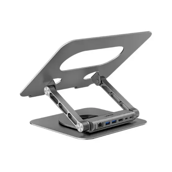 UNITEK 360° METAL 15.6” NOTEBOOK STAND (D1109CGY01) resmi