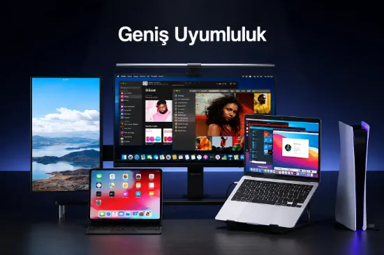 UNITEK 240W USB4 TYPE-C KABLO (C14100ABK01-2M) resmi