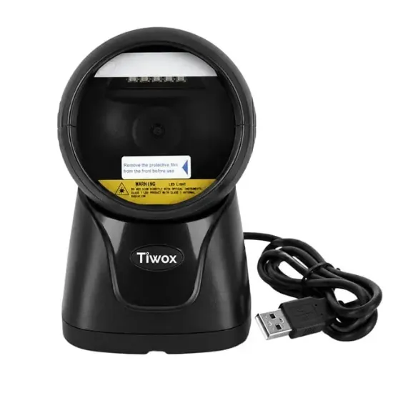 Tiwox VS-240 2D Karekod Kablolu USB Masaüstü Barkod Okuyucu resmi