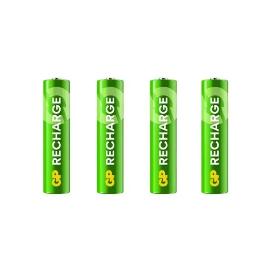 GP Recharge 650 mAh R03 NI-MH Aaa Şarjlı İnce Kalem Pil (4 Adet) resmi