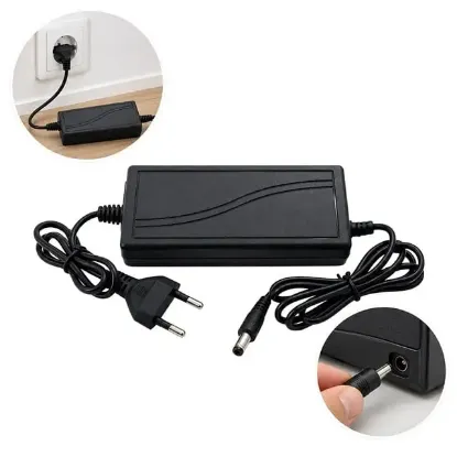 Ledx ALN-M1205 12 Volt-5 Amper 60W 5.5-2.5mm Uçlu Plastik Kasa Masaüstü Adaptör resmi