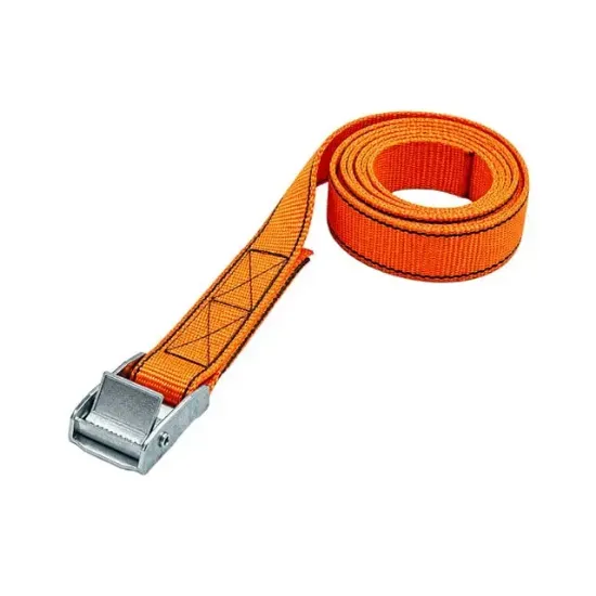 Sunup SN-42098 Turuncu 3 Metre Mini Mandallı Gerdirme Halatı Bağlama Kayışı resmi