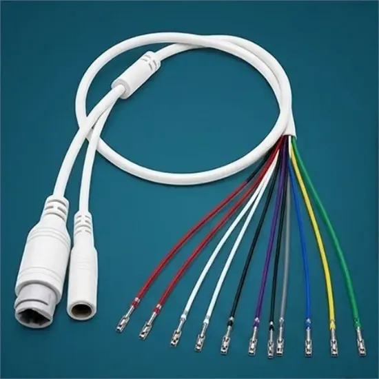 Novacom 9057 Soketli 11 Pin IP Kamera Montaj ve Bağlantı Kablosu (1,25-8Y / PH-2Y resmi