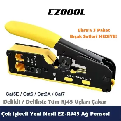 EZCOOL EZ-PEN01 YENI NESIL AG PENSESI EZ-RJ45 resmi