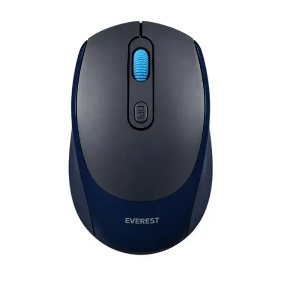 Everest SMW-87 USB Lacivert 2.4GHZ 1600DPI Kablosuz Mouse resmi