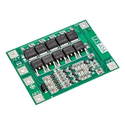Weko BMS-5419 3S 40A Matkap BMS Devresi Lityum Batarya 12V Şarj Modülü resmi