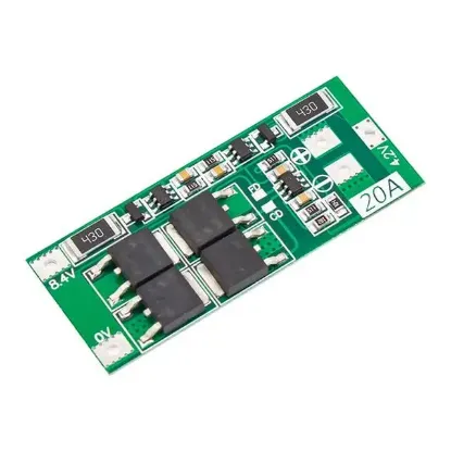 Weko BMS-5425 2S 20A Matkap BMS Devresi Lityum Batarya Şarj Modülü resmi