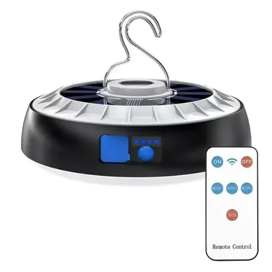 PowerMaster PM-20936 Solar Şarjlı Çok Fonksiyonlu Led Lamba resmi