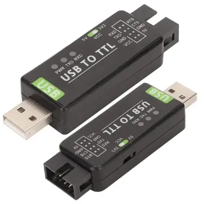 PowerMaster PM-28521 Endüstriyel USB-TTL Dönüştürücü Orijinal FT232RL Konvertör Modül resmi