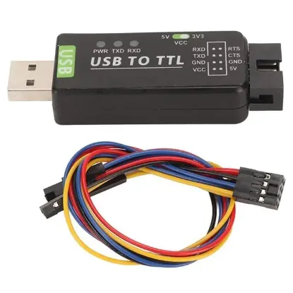 PowerMaster PM-28521 Endüstriyel USB-TTL Dönüştürücü Orijinal FT232RL Konvertör Modül resmi