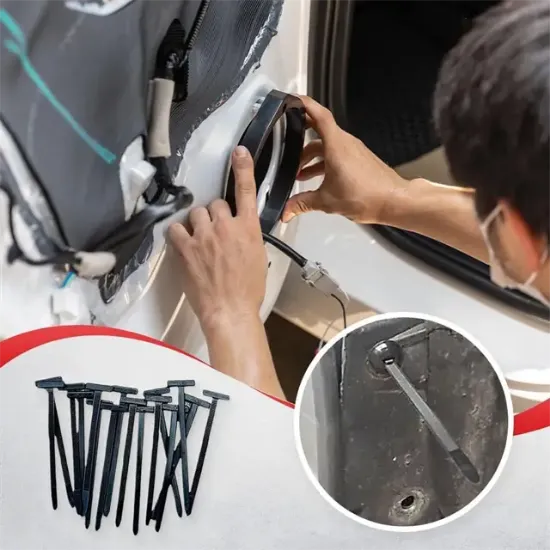 PowerMaster PM-29257 100mm Oto Tampon Klipsi ve Kablo Bağı (50'li Paket) resmi