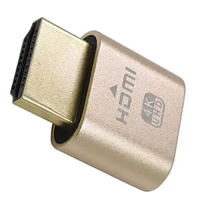 Powermaster PM-29416 HDMI 4K Uhd Dummy Plug Sanal Monitör Ekran Kartı Emülatörü resmi
