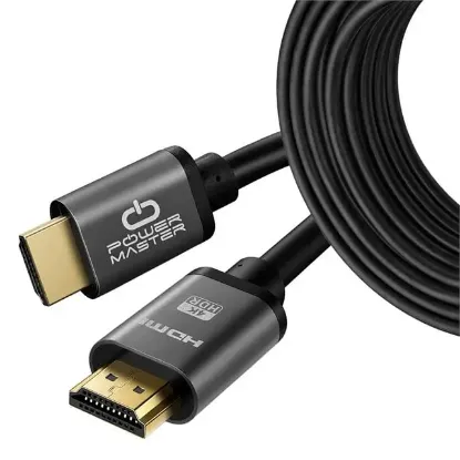 Powermaster PM-39206 15 Metre 4K 60Hz Metal Başlıklı HDMI Kablo resmi